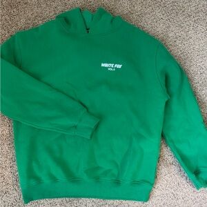 White Fox Boutique Green Crewneck Sweater